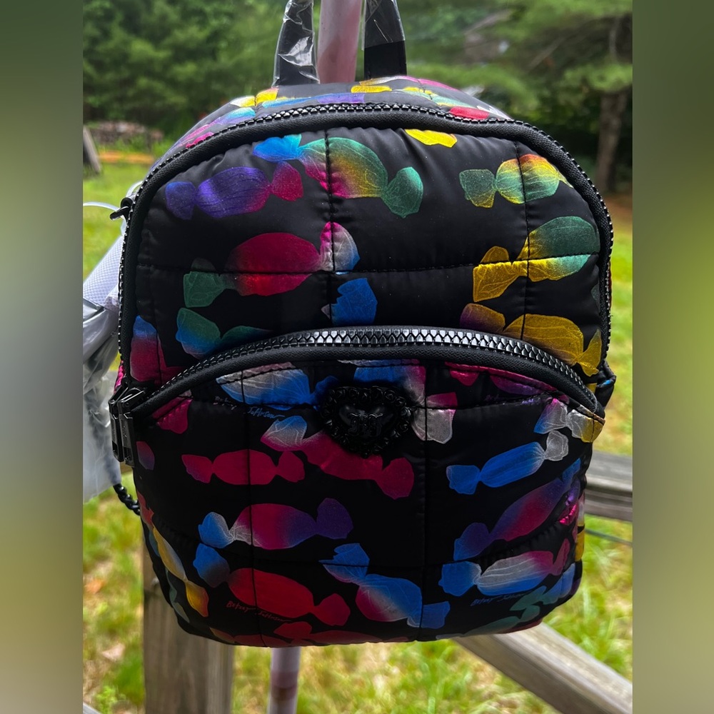 Betsey Johnson Puffey posey backpack